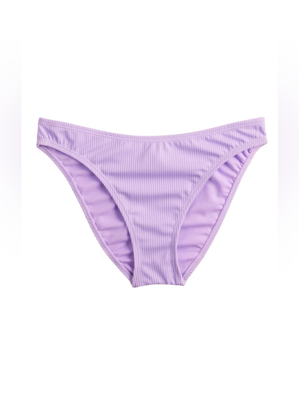 Ninety-Nine Lilac Ribbed Bikini Bottom, Size 1X, NWT